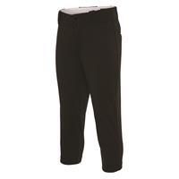 Rise 3/4 Softball Womans Pant BLK XXL Teknisk softballbukse til dame