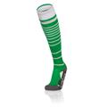 Target Socks GRN/WHT M Stripete høye fotballsokker - Unisex