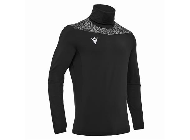 Kolyma Training Top SORT/HVIT XXL Høyhalset tekninsk treningstop - Unisex 