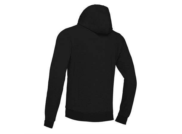 Zither Full Zip Hoody BLK S Hettejakke i myk bomullsmiks 