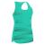 Dolly Singlet TRQ/BLK XS Løpesinglet for dame 