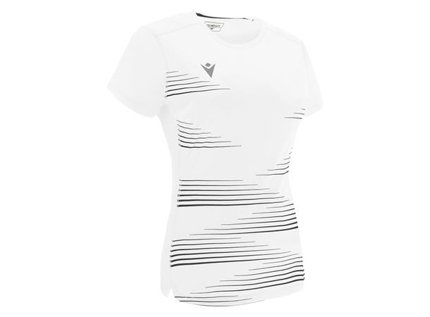 Irma Shirt Dame WHT/BLK S Teknisk løpe t-skjorte til dame 