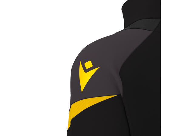 Hollow 1/4 zip BLK/YEL 3XS Treningstopp - Unisex 